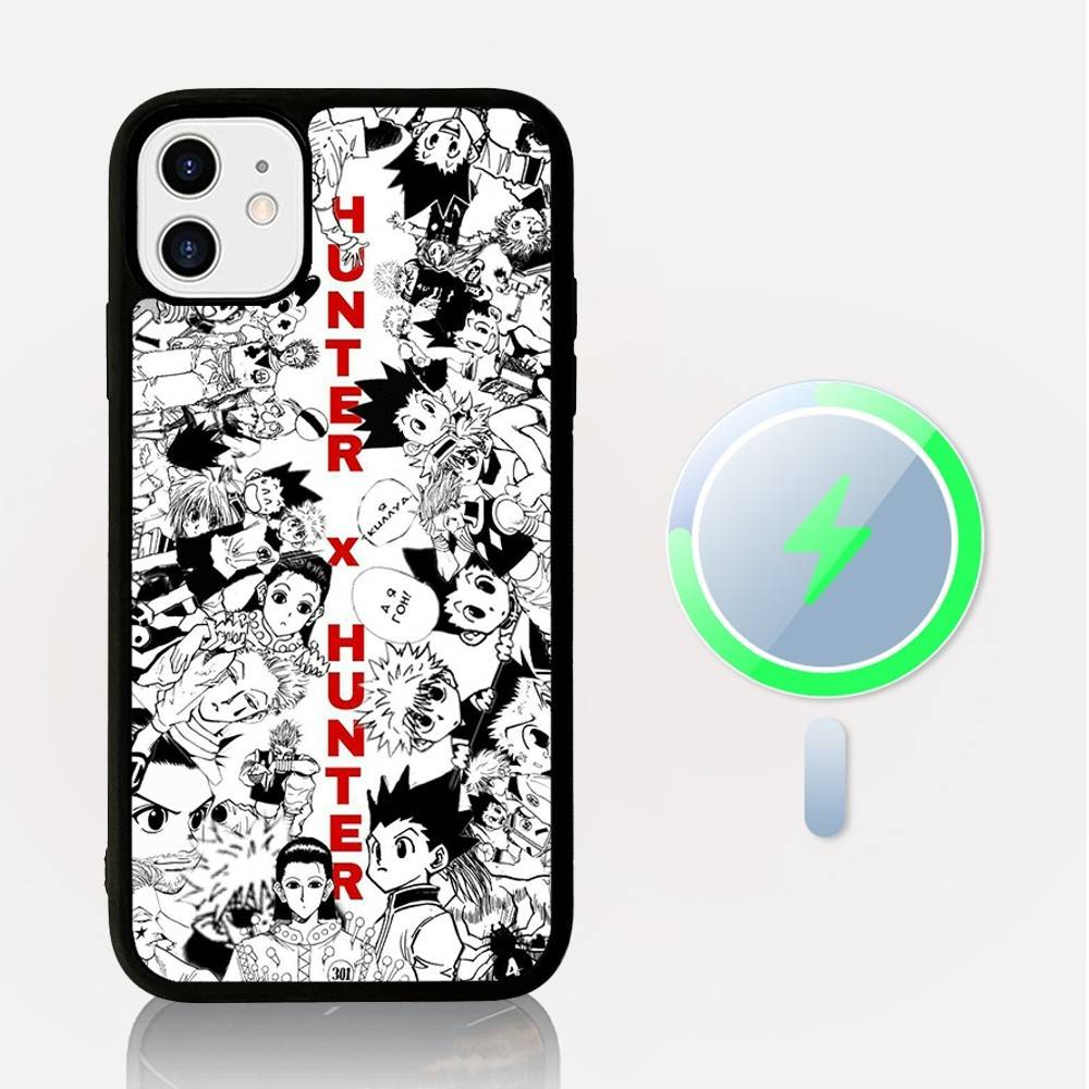 Classic Popular Anime H-Hunter X H-Hunter Game Phone Case Magnetic Case For IPhone 16 14 13 12 11 15 Pro Max Plus For Magsafe