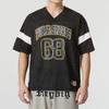 Puma Ss24 Color Block Digital Print Running Fitness Training Outdoor Fashion Casual Comfortable V-Neck Short Sleeve T-Shirt Men Tops Black 630355-01