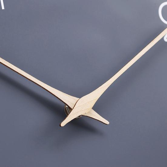 Wooden Wall Clock 10 Inch Silent Non-Ticking Elegant Quiet Operation Battery Operated Clock for Bedroom Office Bathroom