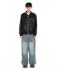Idws Misty Leather Blouson Black