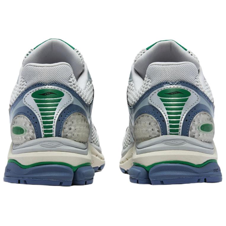 SAUCONY ProGrid Triumph 4 Versatile Comfortable Starlight Inspiration Low-Top Lifestyle Casual Shoes Unisex Sneaker Silver Brown Green S79083-1