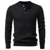 AIOPESON Classic Polo Sweater Men Old Money Style Long Sleeve Solid Color Contemporary Fit Silk Touch Luxury Brand Polos