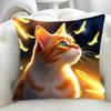 Car Living Room Sofa Cushion Cover Wildlife Pattern Luxury Home Decor Pillow Cover