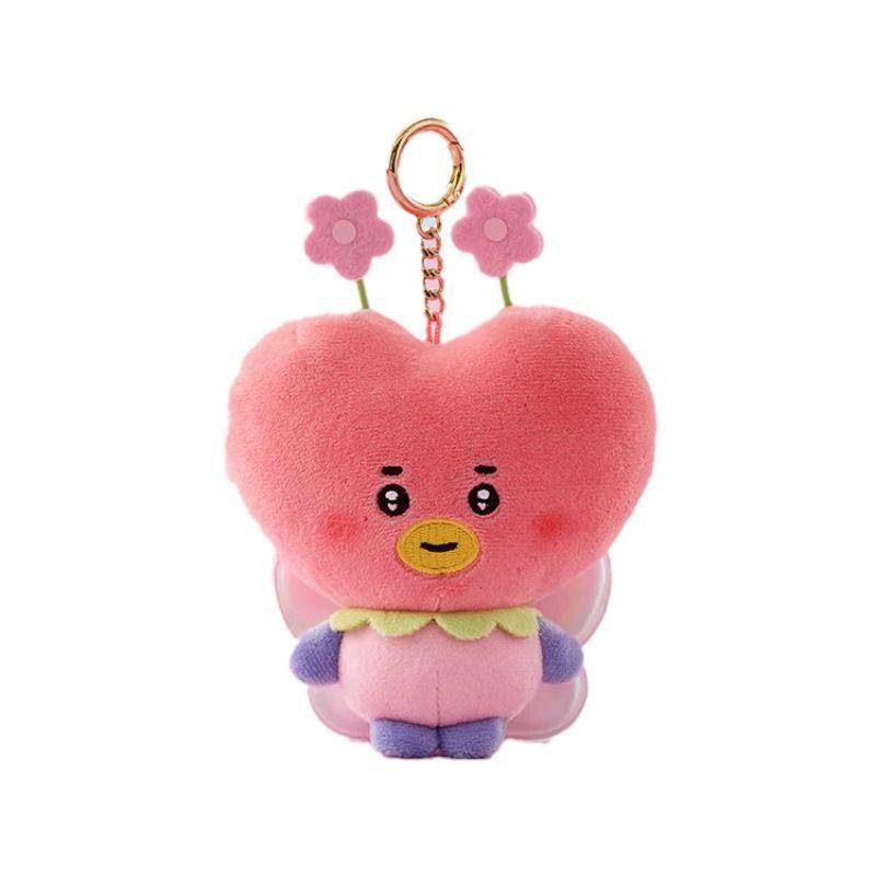 BTS BT21 bees doll plush key rings RM JIN SUGA J-HOPE JIMIN V JUNG KOOK TATA V