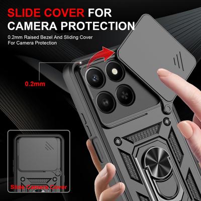 Shockproof Case For Xiaomi 17T Pro 17T Stand Ring Camera Military Grade Card Slot Cover Coque Fundas