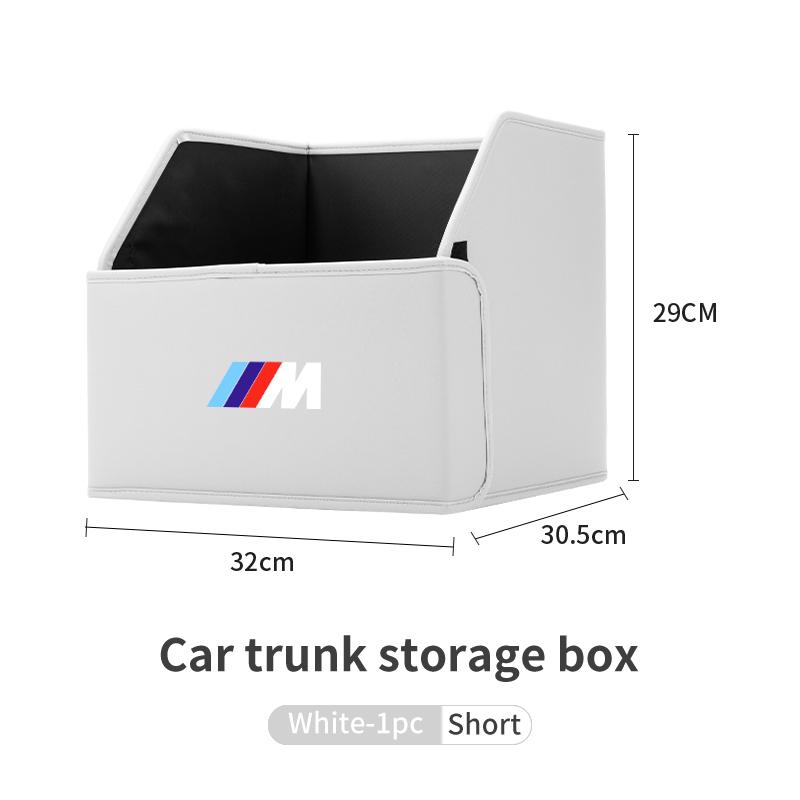 XWOWN1 2025 Hot Car Boot Organiser Storage Box Large Capacity Foldable Storage Box For BMW Series X1X4 X5 X7 G20 G38 F20 F39 F48 E46 E6