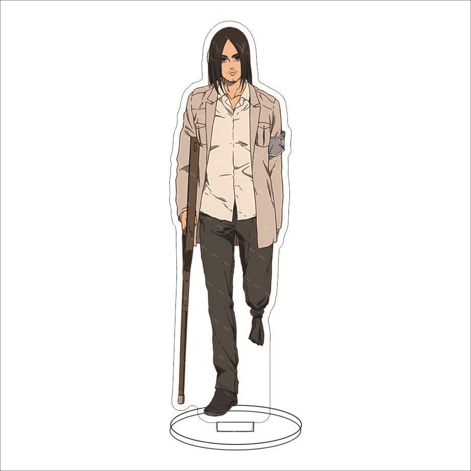 Attack On Titan Anime Big Stand Decoration - Eren Mikasa Armin Kiss Reiner Anikon Nyc