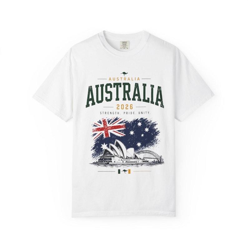 Australia World Cup 2026 Football Fan T-Shirt | Sydney Graphic Tee 4XL