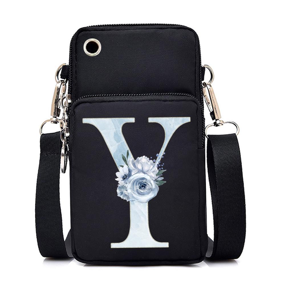 Letter Printing Go Out Portable Messenger Bag Shoulder Bag Men And Women Casual Simple