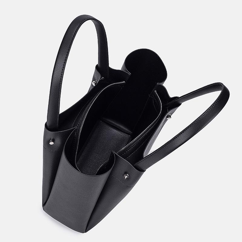 Trendy Women's Tote Bag 2026Z - Multi-layer Bucket Style for Commuting & Internet Favorites