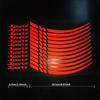Universal Motorcycle Wheel Rim Stripe Wheel Decal Tape Sticker 18-21 Inch Sport Wheel Decals Road Bike Reflective Sticker