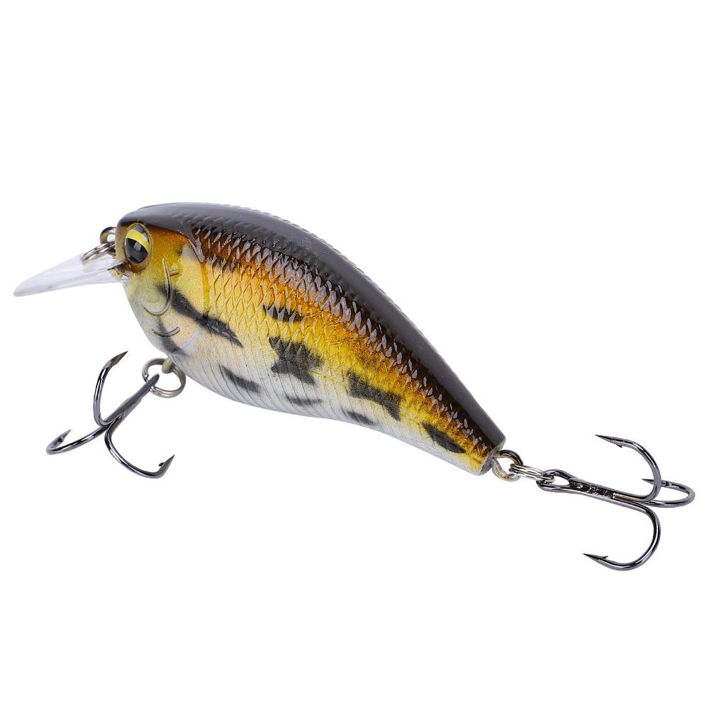 6PCS with 3D Eyes Crank Bait with Hook Jerkbaits Minnow Lures  Freshwater Fishing