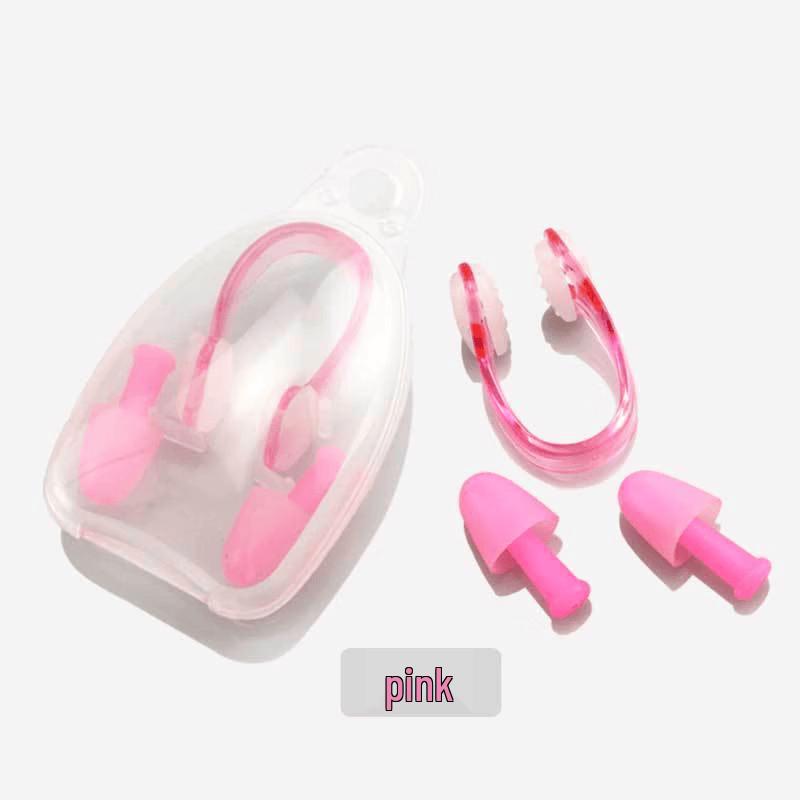 

Waterproof Silicone Swim Nose Clip & Earplug Set