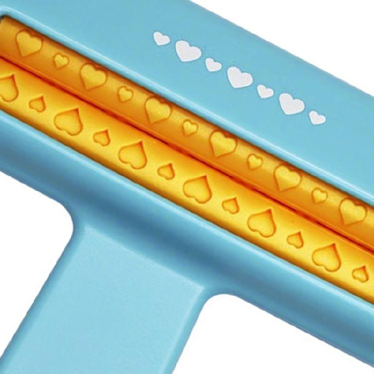 Handheld Roller Paper Embosser for Making Decorative Pattern on Craft Card Wrapping Paper Ideal for Artistics
