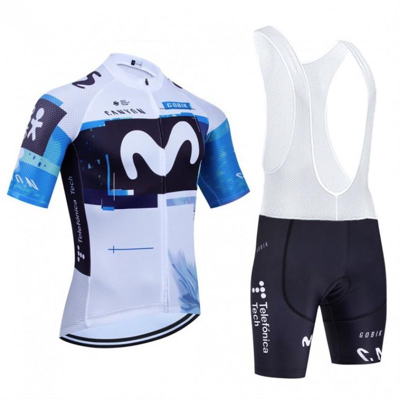 Mens Cycling Jersey Shorts Set Breathable Quick-Dry Bike Apparel Road