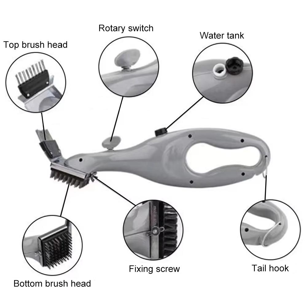 Barbecue Grill Outdoor Steam Cleaning Brushes BBQ Cleaner Suitable For Charcoal Scraper Gas Accessories Cooking Kitchen Tool