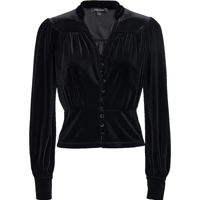 VERO MODA Women s V-Neck Slimming Top M
