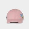 2023 frühling Herbst und Winter Chic Bowknot Stickerei Frau Baseball Hut Damen Outdoor Freizeit Rosa Snapback Kappe 55-60cm