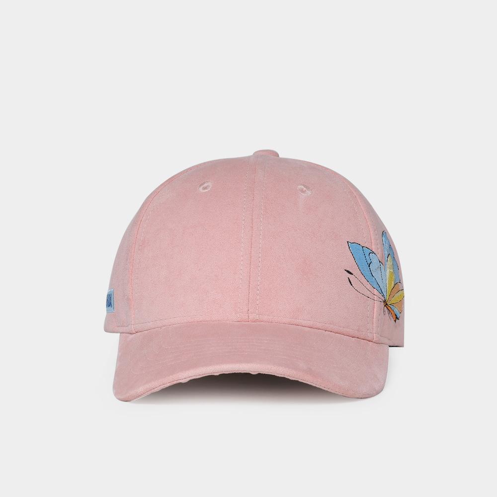 2023 frühling Herbst und Winter Chic Bowknot Stickerei Frau Baseball Hut Damen Outdoor Freizeit Rosa Snapback Kappe 55-60cm