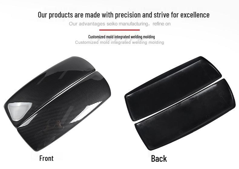 Carbon Fiber Interior Armrest Cover for BMW X5 X6 E70 E71