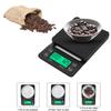3000g/0.1g Kitchen Electronic Scale with Timer Anti-slip Tray LCD Digital Coffee Balance Scale High Precision Measuring Tool