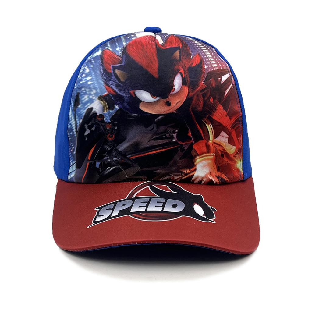 Miniso Sonic The Hedgehog Cartoon Character Hat Children's Boys' and Girls' Baseball Cap Beak Hat