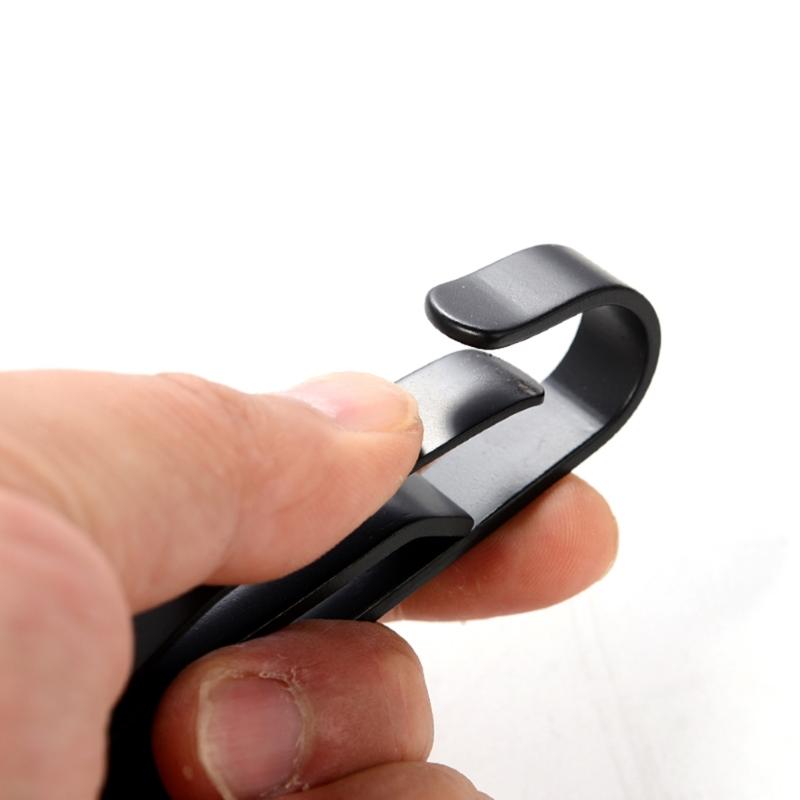 Anti-Lost Hanging Clip Stainless Car Keys Clip Waist Hanging Keyring Holder Belt