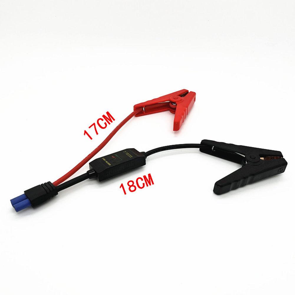 Anti-reverse Safety Clamp Electric EC5 Connector 12V Booster Cable High Current Connection Robust Construction