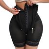 High Waist Shapewear with Zipper & Button Closure Tummy Control Hip Lifting Body Shaping Pants Compression Breathable Postpartum & Daily Firming