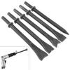 A84E-8 Pcs Air Chisel Head Set Pneumatic Chisel Air Hammer Punch Chipping Tool Pneumatic Chisel Air Hamme Cutting Rusting