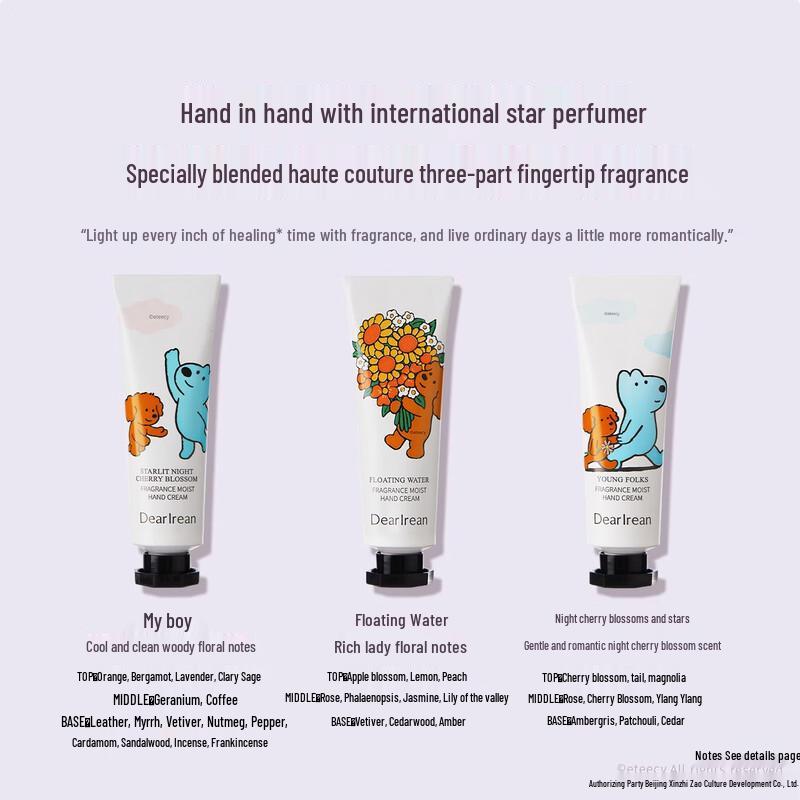Dear Irean Luxury Scented Hand Cream Gift Set
