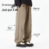 MINISO Men's Casual Straight-Leg Cargo Parachute Pants