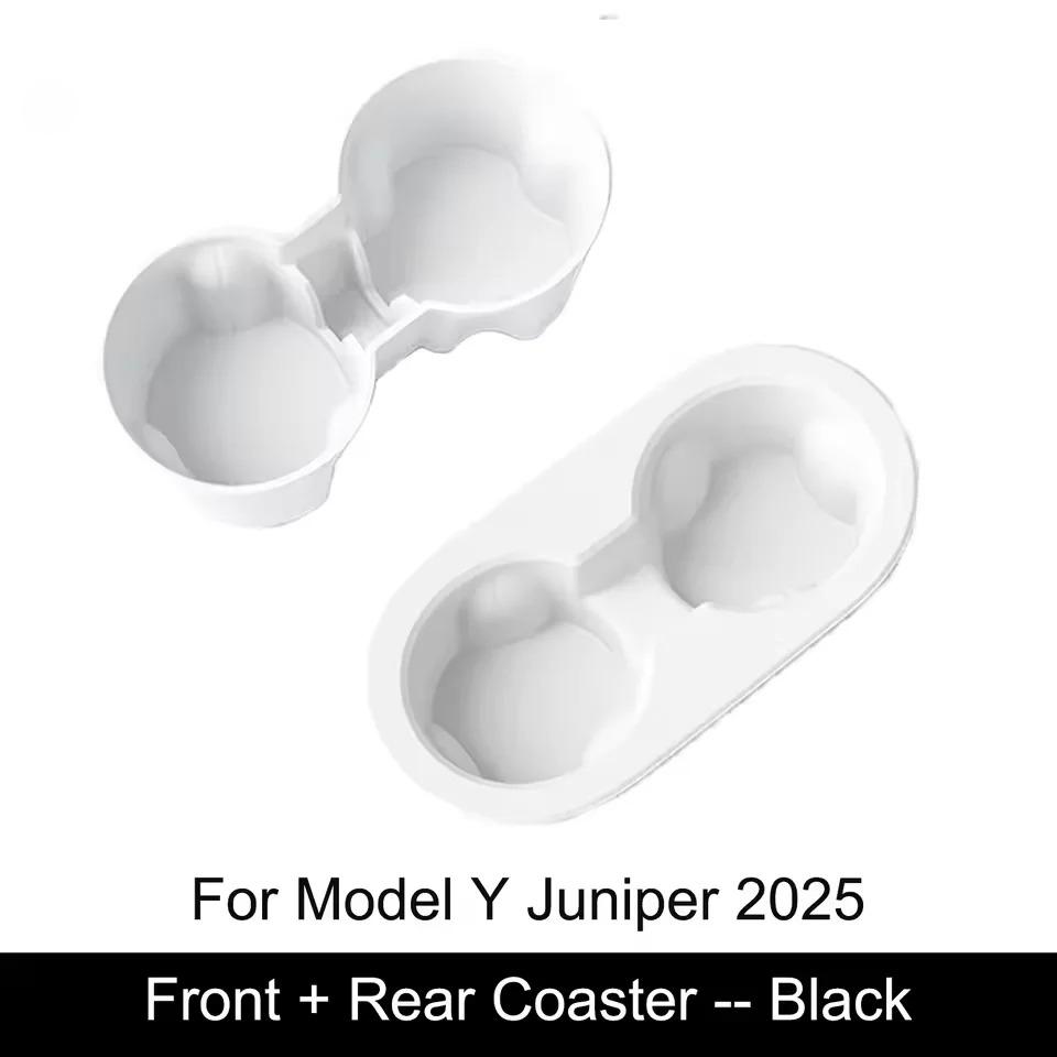 Silicone Rear Drink Holder Center Control Water Cup Beverage Storage Rack Interior Accessories For Tesla Model Y Juniper 2025