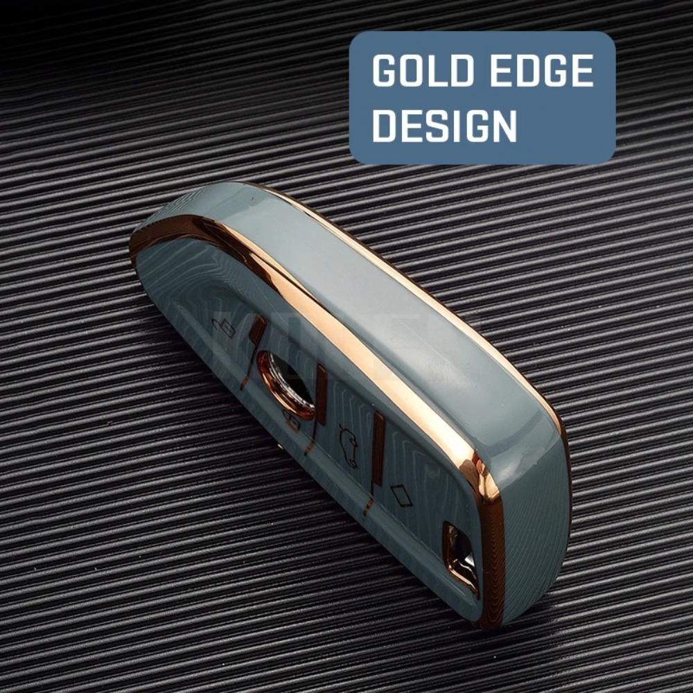 TPU Car Remote Key Case Cover Shell for BMW X1 X3 X5 X6 X7 1 3 5 6 7 Series G20 G30 G11 F15 F16 G01 G02 F48 Protector Holder Fob