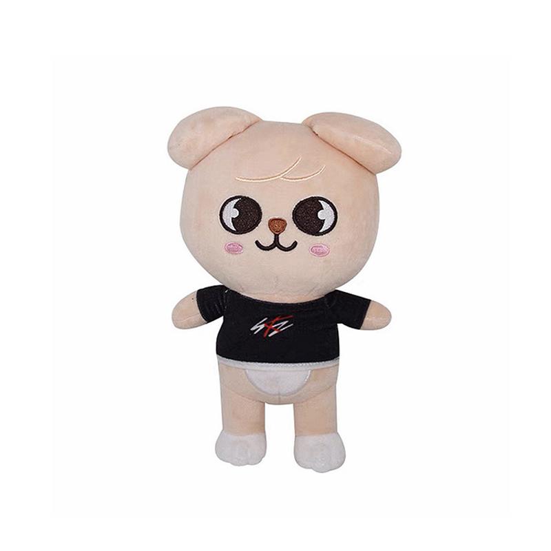 Plush Toys Stray Kids Cartoon Stuffed Animal Plushies Doll Kawaii Companion for Adult Fans Leeknow Hyunjin Gift