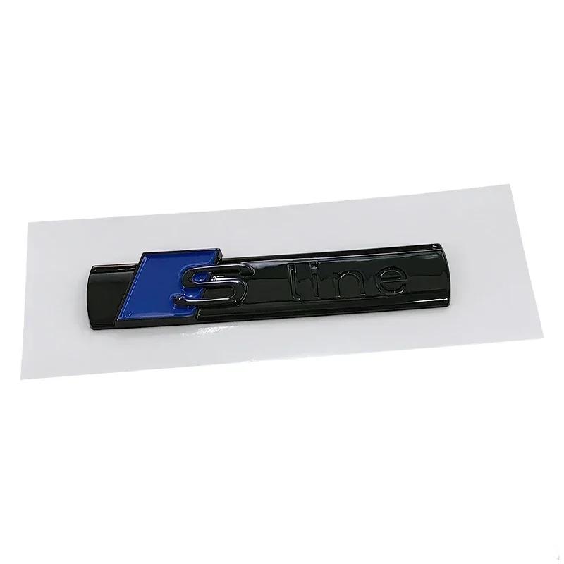 ABS Car Side Sticker Trunk Logo for a2 Sline S Line A4 A5 A6 A8 S3 S4 S5 S6 S7 S8 SQ5 SQ7 A3 Q5 Q7 Q8 RS3 RS4 RS5 Badge Emblem