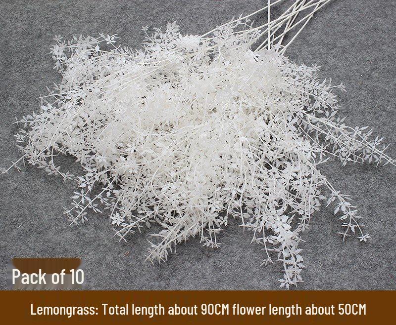 Weiße Blumendekoration für Hochzeiten Künstliche Straußornamente und Bogen-Requisiten