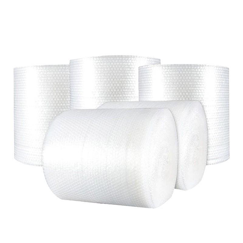 Double-Layer Bubble Wrap Roll - Thick, Shockproof, Clear Foam Film for Packaging
