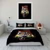 Motocross Adventure Gear Trio Set  Kid'S And Adults' Bedroom Decor, Exquisite Three-Piece Bedding Set Gift