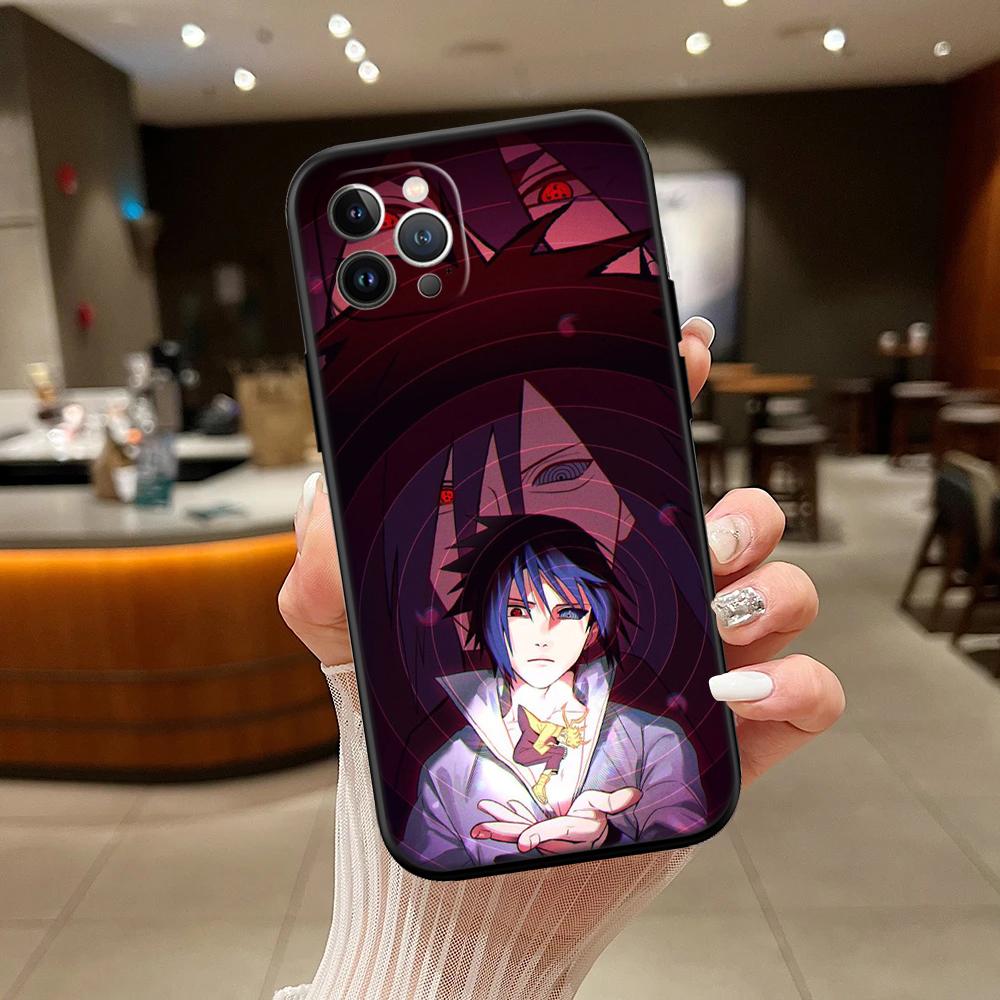 RA28 Naruto Uchiha Sasuke Phone Case for Samsung Galaxy S20 S21 S22 Ultra FE + Plus A21S A22 A24 A25 A26 A30 A30S A31