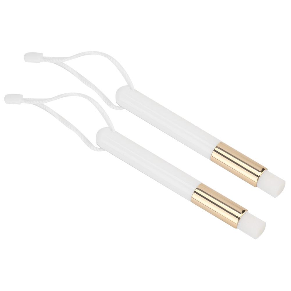 2pcs Eyelash Cleaning Brush Soft Hair False Eyelash Extension Cleansing Brush (White)