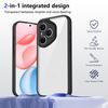 KEYSION Custodia Trasparente per Telefono per HONOR 400 400 Pro 5G Silicone+PC Cover Posteriore Trasparente Antiurto per Huawei Honor 400 Lite