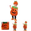 Adorable Kid Halloween Pumpkin Costume Set For Toddler Baby Cosplay Fun