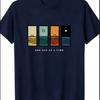 Unisex One Day At A Time Graphic Casual TShirt Summer Short Sleeve Round Neck Tee With Colorful Stripes Unisex Clothing