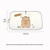 Capybara Cartoon Double Ring Car Sunshade - Cute Car Heat Insulation Front Windshield Visor