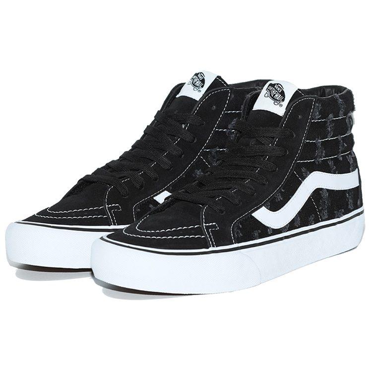 Sk8 Supreme x Sk8 Vans-Hi 'Denim Perforado Agujero Negro' VN0A38Z32DC
