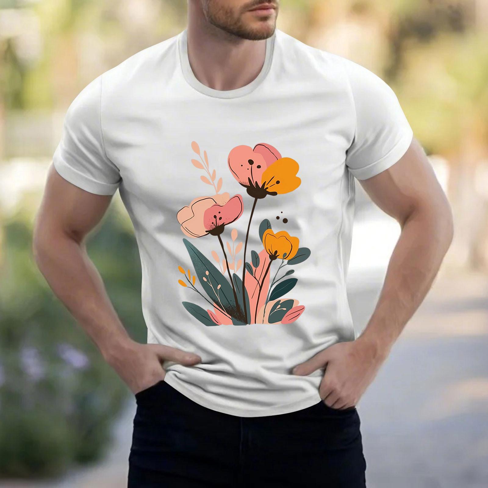 

Мужская рубашка с воротником-стойкой и коротким рукавом, свободная рубашка для отдыха и отдыха, мужская S белый