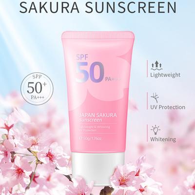 Sakura Sunscreen 50g Nawilżające produkty do pielęgnacji skóry