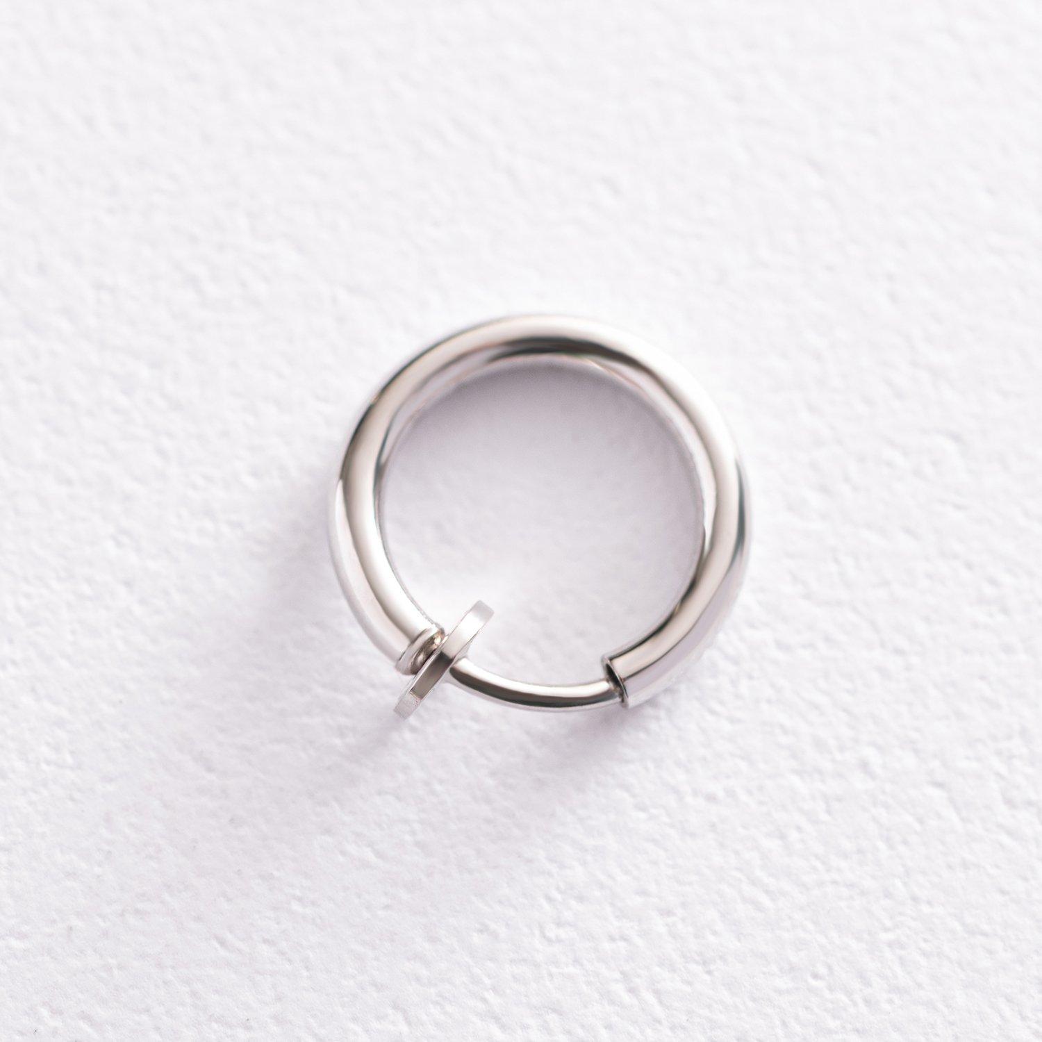 

Срібна сережка - каффа Oniks срібний