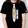 DOLDOL Shark-Dog_Tshirts-171 Shark Dog Surfing Hawaii Graphic T-Shirt Short Sleeve T-Shirt